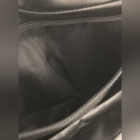 GIANNI VERSACE Medusa Nylon/leather Hand Bag Black - Picture 8 of 10